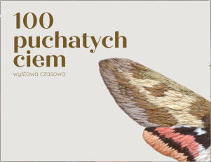 100 puchatych ciem - wystawa haftu